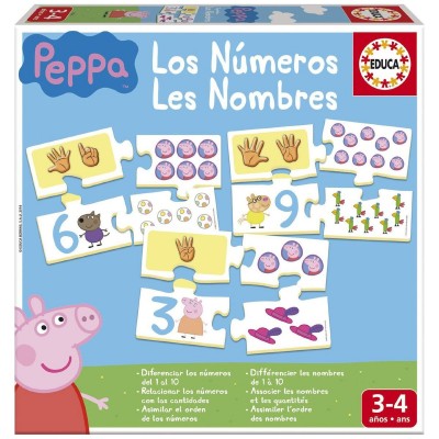J'apprends les nombres : peppa pig  Educa    230200